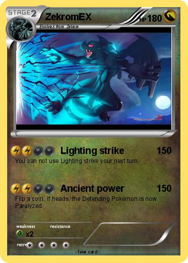 Pokemon ZekromEX