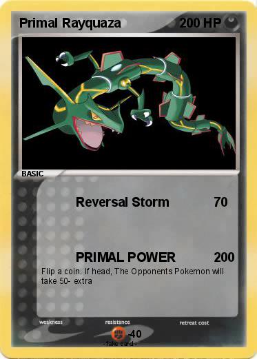 Pokemon Primal Rayquaza