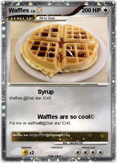 Pokemon Waffles