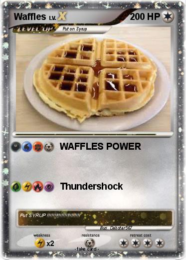 Pokemon Waffles