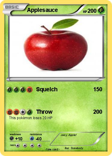 Pokemon Applesauce