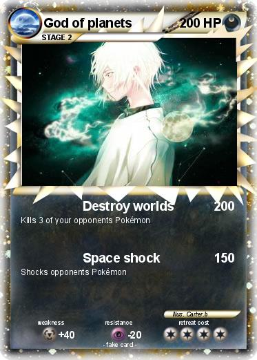 Pokemon God of planets