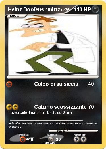 Pokemon Heinz Doofenshmirtz
