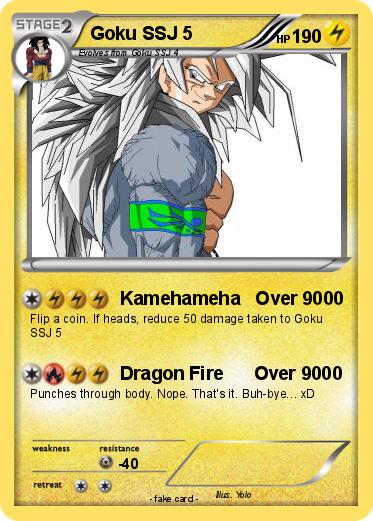 Pokemon Goku SSJ 5