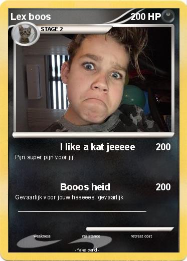 Pokemon Lex boos