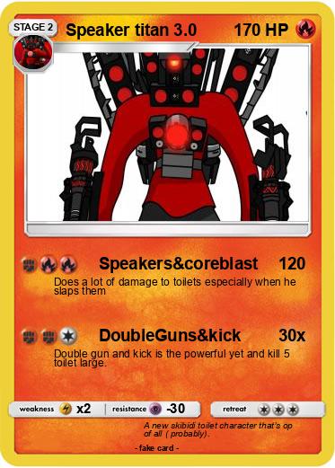 Pokemon Speaker titan 3.0