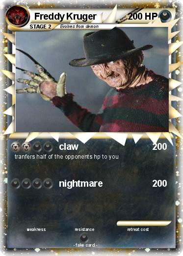 Pokemon Freddy Kruger
