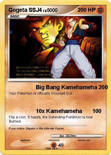 Pokemon Gogeta SSJ4