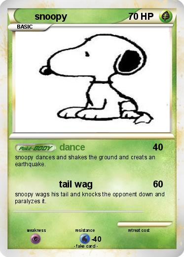 Pokemon snoopy