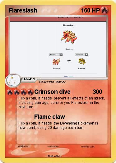 Pokemon Flareslash