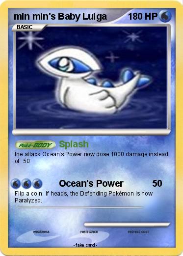 Pokemon min min's Baby Luiga