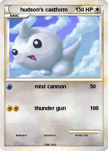 Pokemon hudson's castform