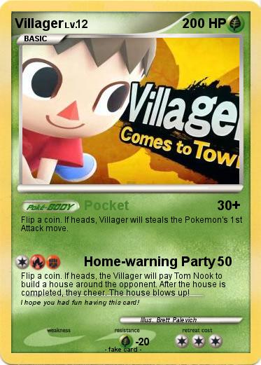 Pokemon Villager