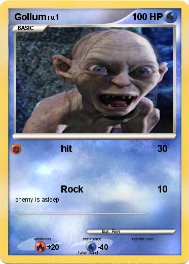 Pokemon Gollum