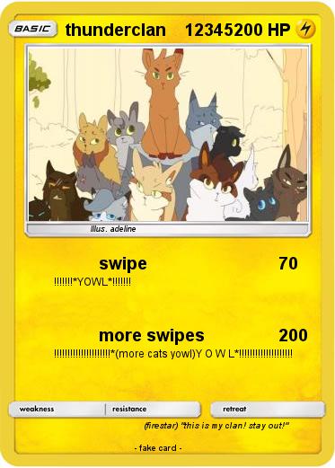 Pokemon thunderclan    12345