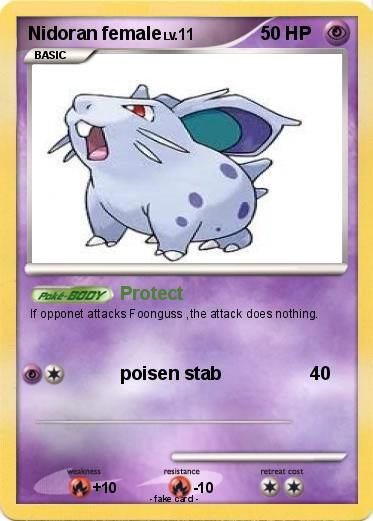 Pokemon Nidoran female