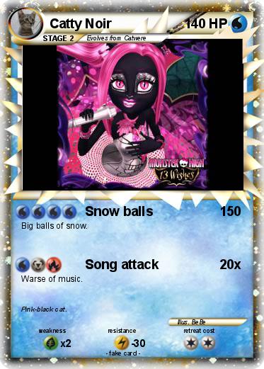 Pokemon Catty Noir