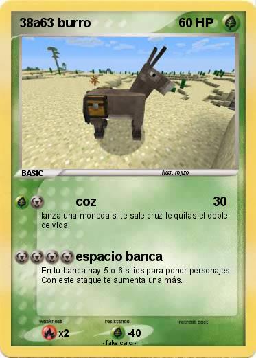 Pokemon 38a63 burro