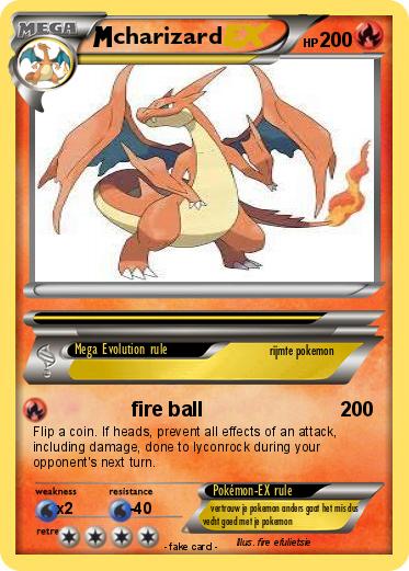 Pokemon charizard