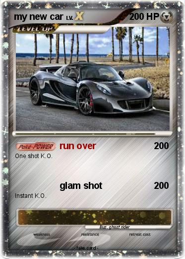 Pokemon my new car