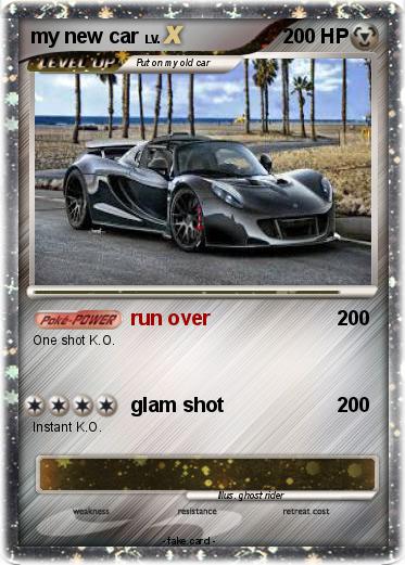 Pokemon my new car