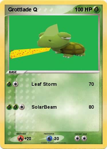 Pokemon Grottlade Q