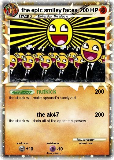 Pokemon the epic smiley faces