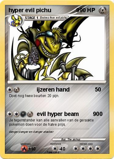 Pokemon hyper evil pichu                9