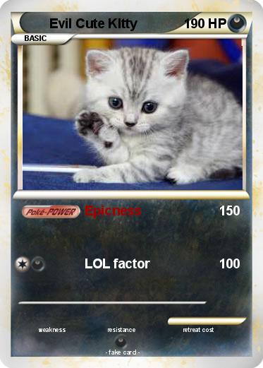 Pokemon Evil Cute KItty