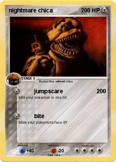 Pokemon nightmare chica