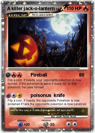 Pokemon A killer jack-o-lantern
