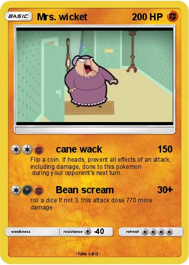 Pokemon Mrs. wicket