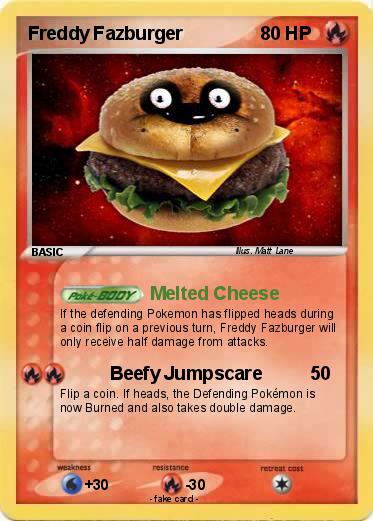 Pokemon Freddy Fazburger