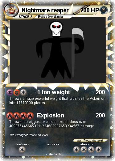 Pokemon Nightmare reaper