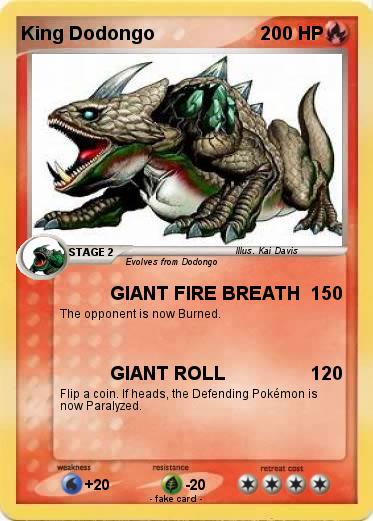 Pokemon King Dodongo