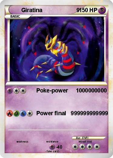 Pokemon Giratina                      9