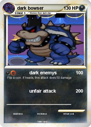 Pokemon dark bowser