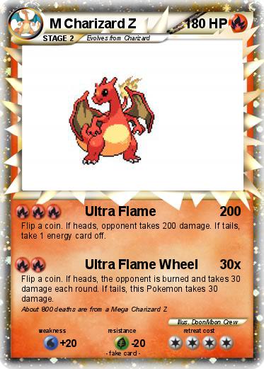 Pokemon M Charizard Z