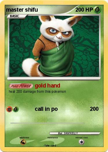 Pokemon master shifu