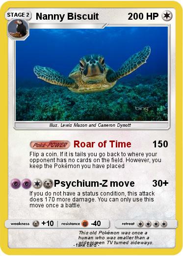 Pokemon Nanny Biscuit