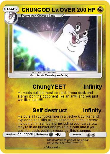 Pokemon CHUNGOD Lv.OVER
