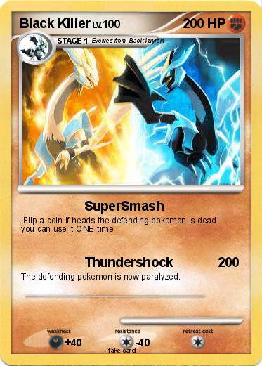 Pokemon Black Killer