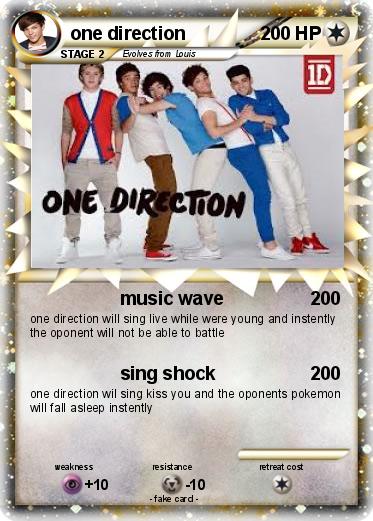 Pokemon one direction