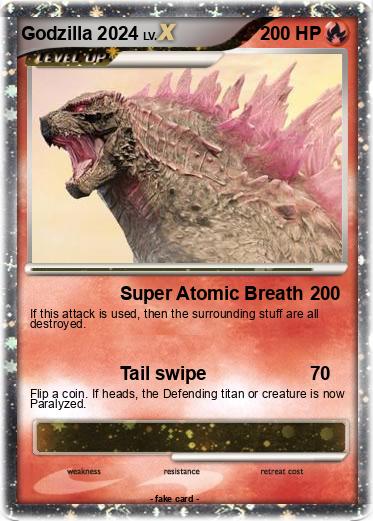 Pokemon Godzilla 2024