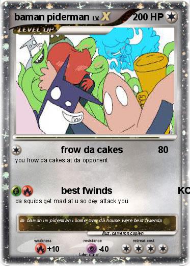 Pokemon baman piderman