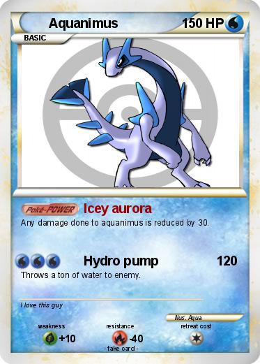 Pokemon Aquanimus