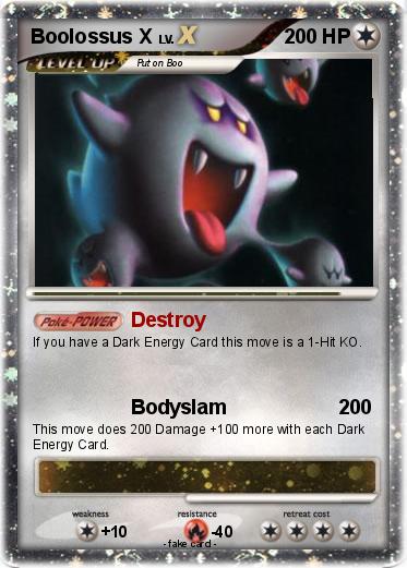 Pokemon Boolossus X