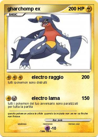 Pokemon gharchomp ex