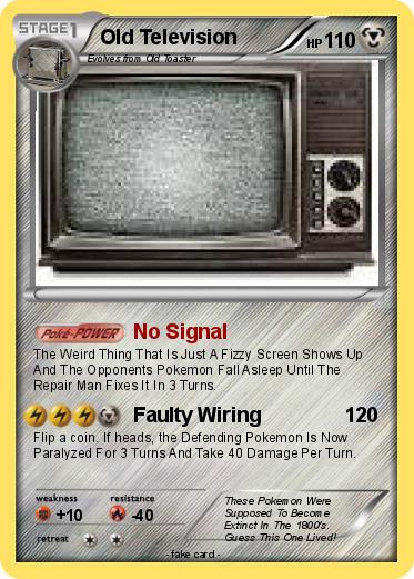Pokemon Old Television
