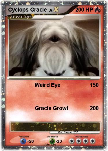 Pokemon Cyclops Gracie